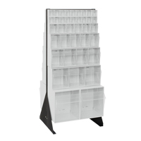 Tip-Out Bins Stand, 23-5/8" W x 16" D x 52" H, 76 Drawers Auto Electric Service Ltd.