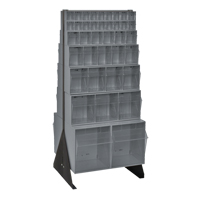 Tip-Out Bins Stand, 23-5/8" W x 16" D x 52" H, 76 Drawers Auto Electric Service Ltd.