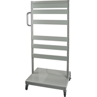 Mobile Tilt Bin Rack - Cart Only, Double-sided, 26-1/4" W x 22" D x 57-1/2" H Auto Electric Service Ltd.