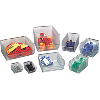 Bacs en fil m&eacute;tallique empilables et suspendables Auto Electric Service Ltd.