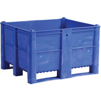 Conteneur pour palettes, 40"/47,25" p x 48"/39,4" la x 29"/29,1" h, Capacit&eacute; 1543 lb/2650 lb, Bleu Auto Electric Service Ltd.