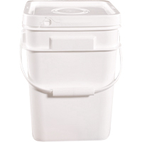 Seau carr&eacute;, Plastique, 4 gal. Auto Electric Service Ltd.