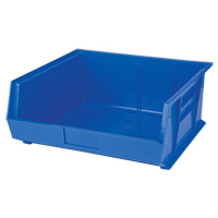 Stack & Hang Bin, 16-1/2" W x 7" H x 14-3/4" D, Blue Auto Electric Service Ltd.