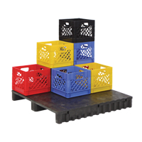 Caisse en plastique pour produits laitiers Auto Electric Service Ltd.