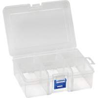 Boîte &agrave; compartiments en plastique, 4,75" la x 6,75" p x 2,25" h, 6 compartiments Auto Electric Service Ltd.