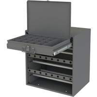 Armoire d'entreposage pour fil et borne, Acier, 1 tiroirs, 15-9/16" x 11-7/8" x 16-3/8", Gris Auto Electric Service Ltd.
