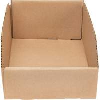 Deep Corrugated Parts Bins, 7-5/8" W x 11-5/16" D x 4-1/2" H, Beige Auto Electric Service Ltd.