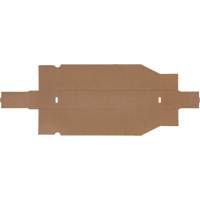 Deep Corrugated Parts Bins, 1-7/8" W x 17-1/8" D x 4-1/2" H, Beige Auto Electric Service Ltd.