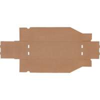 Deep Corrugated Parts Bins, 5-3/4" W x 17-1/4" D x 4-1/2" H, Beige Auto Electric Service Ltd.