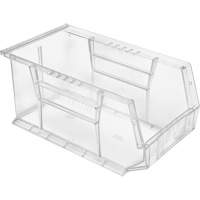 Crystal Clear Ultra Bins, 8-1/4" W x 7" H x 14-3/4" D, Clear Auto Electric Service Ltd.