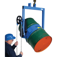 Drum Lifters - Geared Tilted, 55 US gal. (45 Imperial Gal.) Drum Size, 800 lbs./363 kg. Cap. Auto Electric Service Ltd.