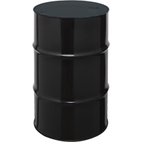 Barils en acier, 55 gal. US (45 gal. imp.), Non doubl&eacute;, Noir, Dessus ferm&eacute;, 1A1/X1.8/300, Calibre 20 Auto Electric Service Ltd.