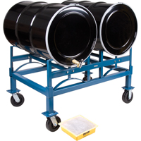 Porte-barils empilables, 2 barils, Capacit&eacute; de 1600 lb, 45-1/2" la x 30" p x 12-1/2" h Auto Electric Service Ltd.