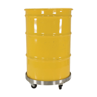 Drum Dollies, Stainless Steel, 800 lbs. Capacity, 23-1/4" Diameter, Rubber Casters Auto Electric Service Ltd.