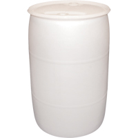 Barils en poly&eacute;thyl&egrave;ne, 55 gal. US (45 gal. imp.), Dessus ferm&eacute;, Naturel Auto Electric Service Ltd.