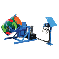 Drum Tumbler Tilt to Load, 55 US gal. (45 Imperial Gal.) Capacity, Variable Speed, 2 HP Auto Electric Service Ltd.