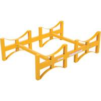 Steel Stackable Drum Rack, 2 Drums, 1600 lbs. Capacity, 45-1/2" W x 29-7/8" D x 12-3/4" H Auto Electric Service Ltd.