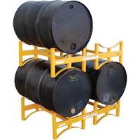 Steel Stackable Drum Rack, 2 Drums, 1600 lbs. Capacity, 45-1/2" W x 29-7/8" D x 12-3/4" H Auto Electric Service Ltd.
