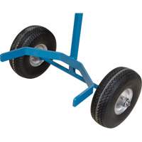 Cylinder Cart, Flat-Free Wheels, 15-1/2" W x 14-1/4" L Base, 600 lbs. Auto Electric Service Ltd.