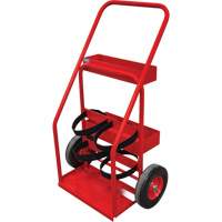 Hot Works Fire Prevention Cart, Semi-Pneumatic Wheels, 17.75" W x 8.9" L Base, 100 lbs. Auto Electric Service Ltd.