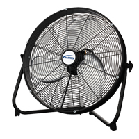 High Velocity Floor Fan, Commercial, 3 Speed, 20" Diameter Auto Electric Service Ltd.