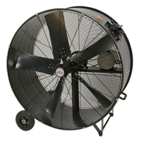 Heavy-Duty Fixed Belt Drive Drum Fan, Industrial, 2 Speed, 42" Diameter Auto Electric Service Ltd.