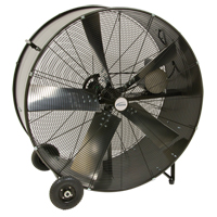 Heavy-Duty Fixed Belt Drive Drum Fan, Industrial, 2 Speed, 42" Diameter Auto Electric Service Ltd.