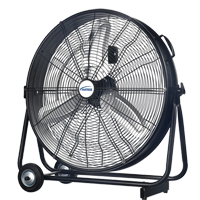 Light Industrial Direct-Drive Slim Drum Fan, Industrial, 3 Speed, 24" Diameter Auto Electric Service Ltd.