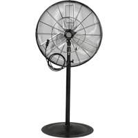Waterproof Motor Misting & Oscillating Pedestal Fan, Heavy-Duty, 3 Speed, 30" Diameter Auto Electric Service Ltd.