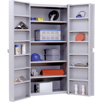 Deep Door Storage Cabinet, 38" W x 24" D x 72" H, 4 Shelves Auto Electric Service Ltd.
