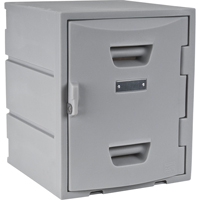 Locker, 15" x 15" x 18", Grey, Assembled Auto Electric Service Ltd.