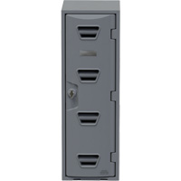 Locker, 12" x 15" x 36", Grey, Assembled Auto Electric Service Ltd.
