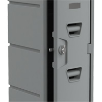 Locker, 12" x 15" x 36", Grey, Assembled Auto Electric Service Ltd.