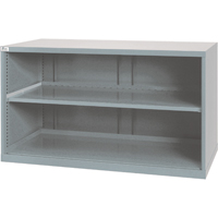 Shelf Cabinets, Steel, 33-1/2" H x 56-1/2" W x 28-1/2" D, Light Grey Auto Electric Service Ltd.