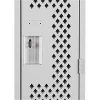 Clean Line Lockers, 12" x 12" x 72", Steel, Grey, Rivet (Assembled), Perforated Auto Electric Service Ltd.