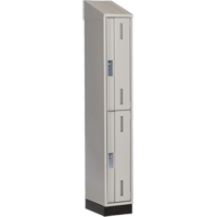 Casiers robustes Concorde, 2 niveaux, 12" x 18" x 82", Acier, Gris, Soud&eacute; (assembl&eacute;) Auto Electric Service Ltd.