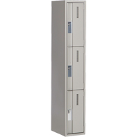 Casiers robustes Concorde, 3 niveaux, 12" x 18" x 72", Acier, Gris, Soud&eacute; (assembl&eacute;) Auto Electric Service Ltd.