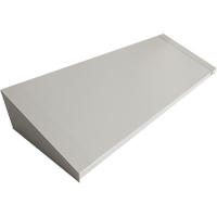 All-Welded Concorde - Heavy-Duty Lockers Sloping Top, 4 Bank, 18" D x 48" W x 6" H, Grey, Steel Auto Electric Service Ltd.