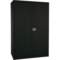 Deep Hi-Boy Storage Cabinet, Steel, 4 Shelves, 72" H x 36" W x 24" D, Black Auto Electric Service Ltd.
