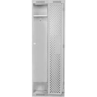 Clean Line Lockers, Bank of 2, 24" x 12" x 76", Steel, Grey, Rivet (Assembled), Perforated Auto Electric Service Ltd.