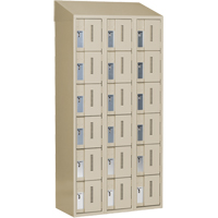 Casiers robustes Concorde, 6 niveaux, Bloc de 3, 36" x 18" x 78", Acier, Beige, Soud&eacute; (assembl&eacute;) Auto Electric Service Ltd.