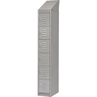 Casiers, 6 niveaux, 12" x 18" x 82", Acier, Gris, D&eacute;mont&eacute; Auto Electric Service Ltd.