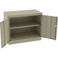 Standard Desk-High Cabinet, Steel, 30" H x 36" W x 18" D, Beige Auto Electric Service Ltd.