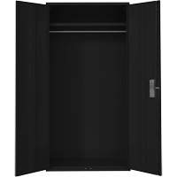 Armoire garde-robe, Acier, 36" la x 18" p x 72" h, Noir Auto Electric Service Ltd.