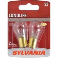 93 Long Life Mini Automotive Bulb, Incandescent, 13.3 W Auto Electric Service Ltd.