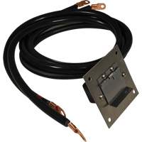Panneau de douille polaris&eacute;e en acier inoxydable &agrave; brancher, 4 AWG, C&acirc;ble 5' Auto Electric Service Ltd.