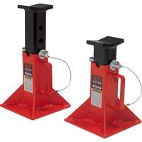 Jack Stands, Locking Pin, 5 tons Capacity, 9-1/2" - 15-3/4" H Auto Electric Service Ltd.
