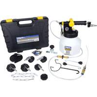 Trousse de purge de freins sous pression avec sept adaptateurs Auto Electric Service Ltd.