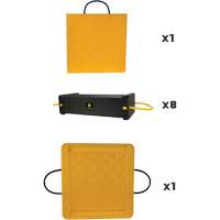 10-Piece CribLok Composite Cribbing System Kit Auto Electric Service Ltd.