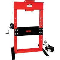Presse pour atelier op&eacute;r&eacute;e par une pompe/hydraulique &agrave; air, Capacit&eacute; 50 tonnes Auto Electric Service Ltd.